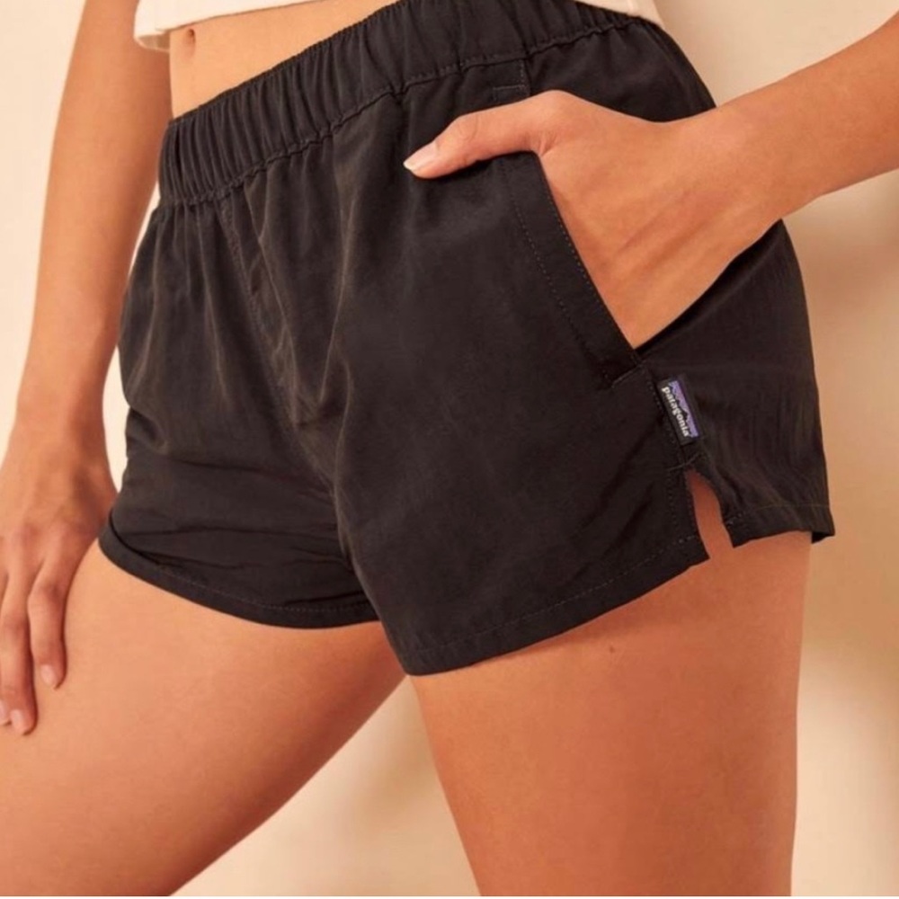 Patagonia Women’s Barely Baggies Black Shorts
